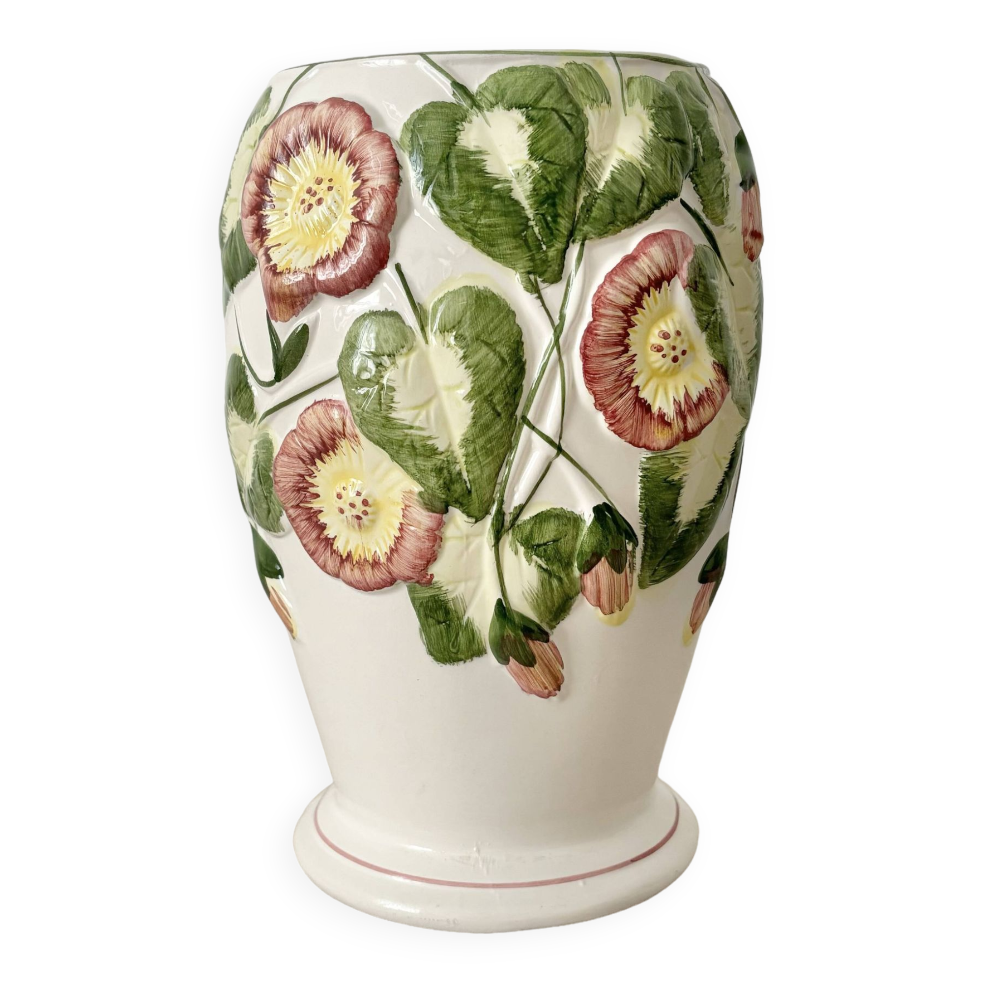 Vintage slip vase