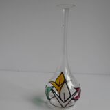 Vase soliflore en verre soufflé
