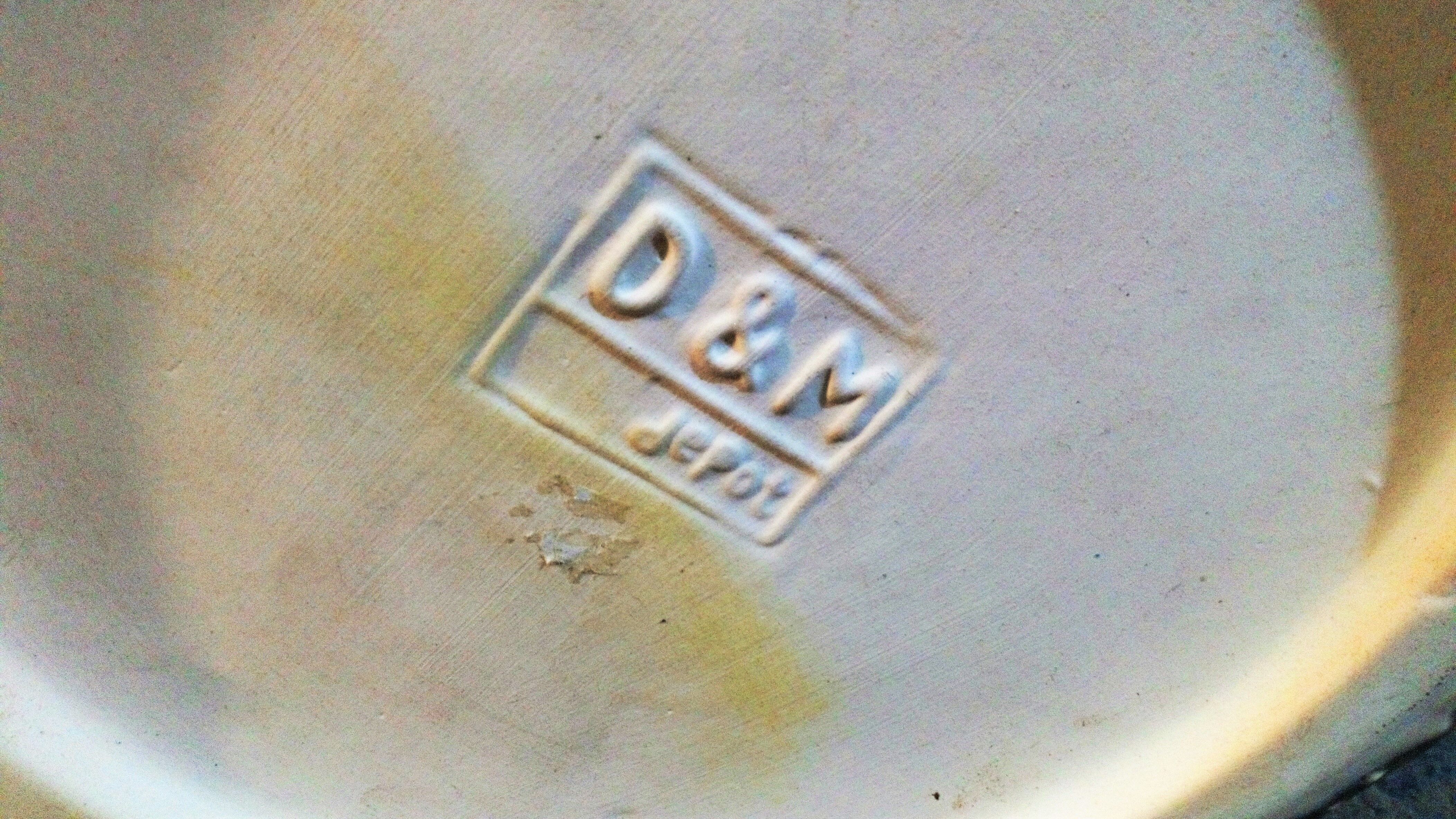 Ceramic pot cache "Cactus" vintage D-M