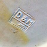 Ceramic pot cache "Cactus" vintage D-M