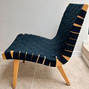 Paire de chauffeuses Jens Risom pour Knoll Studio