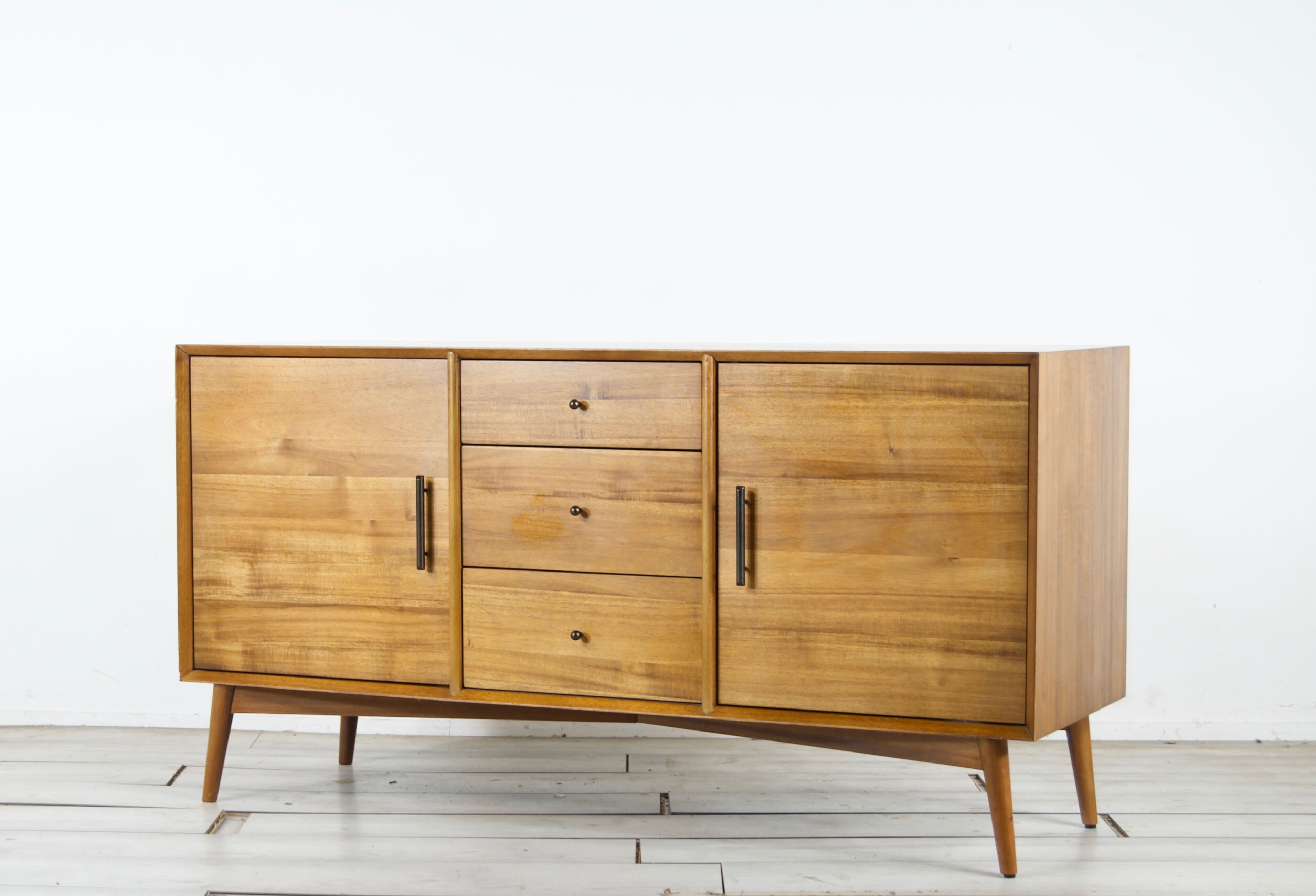 Midcentury scandinavian walnut sideboard