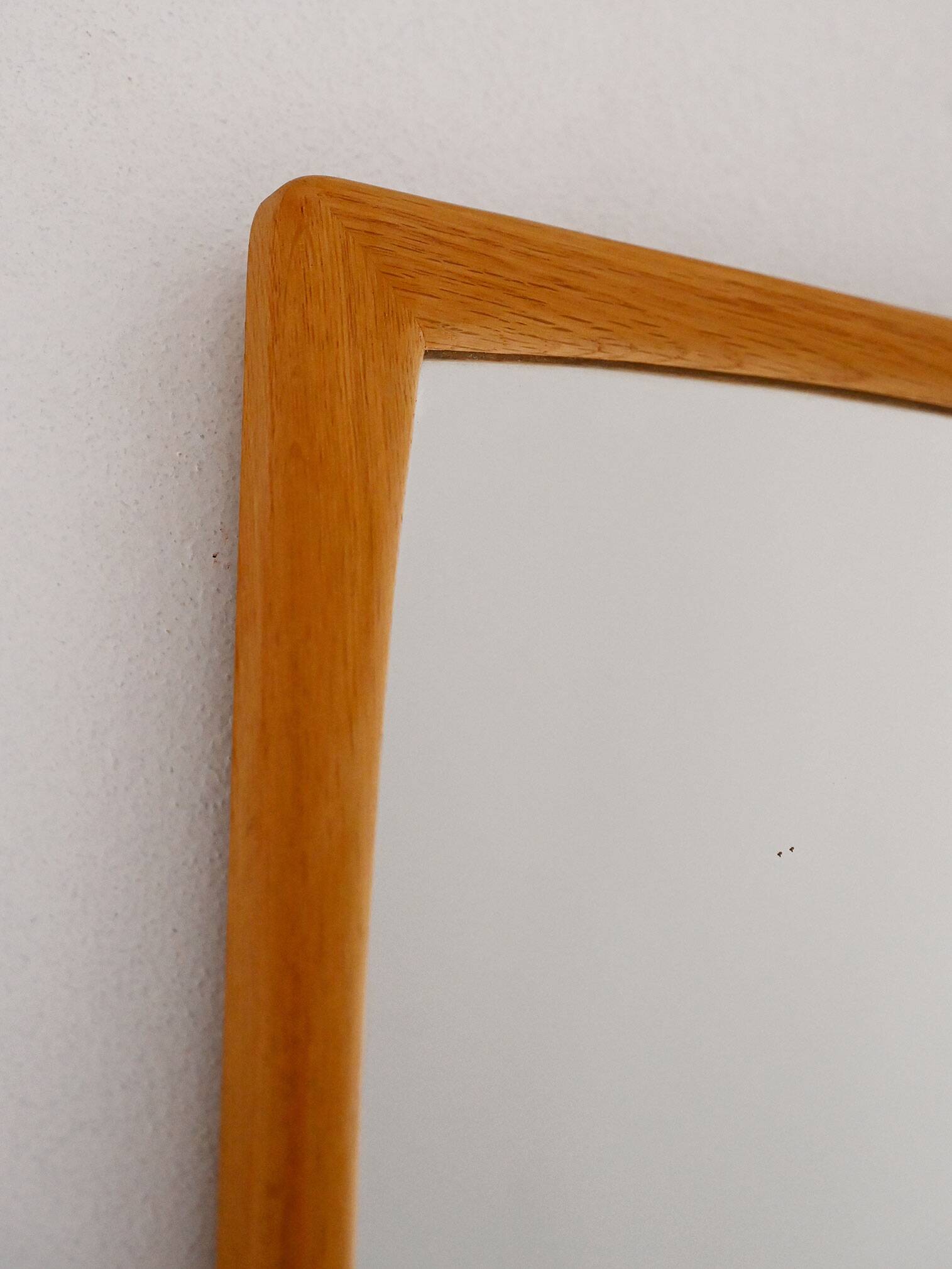 Swedish Fröseke Oak Mirror, Sylvia Model