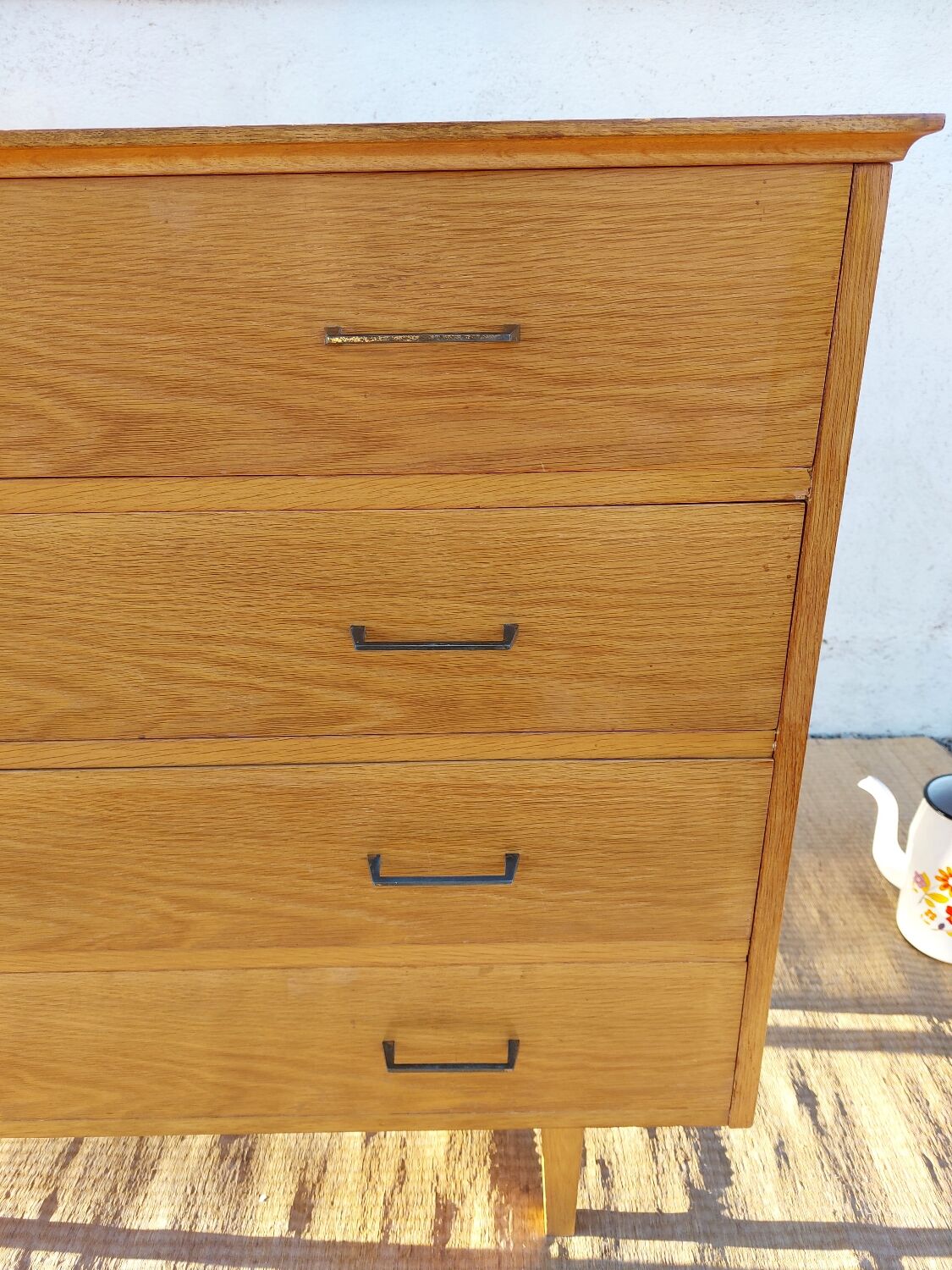 Solid wood chest of drawers