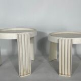Ensemble « Marema » de deux tables gigognes par Gianfranco Frattini pour Cassina
