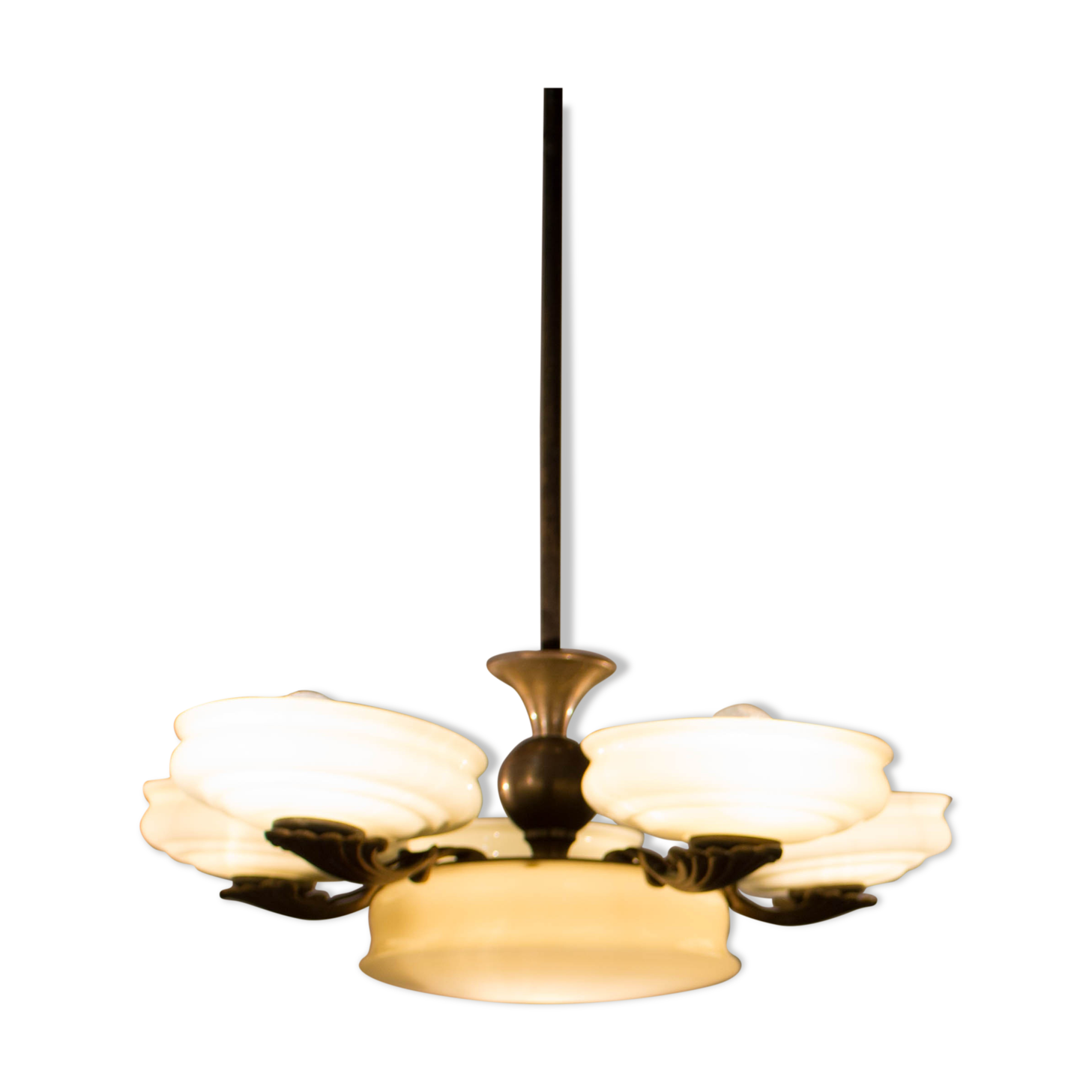 Art deco chandelier, 1930s