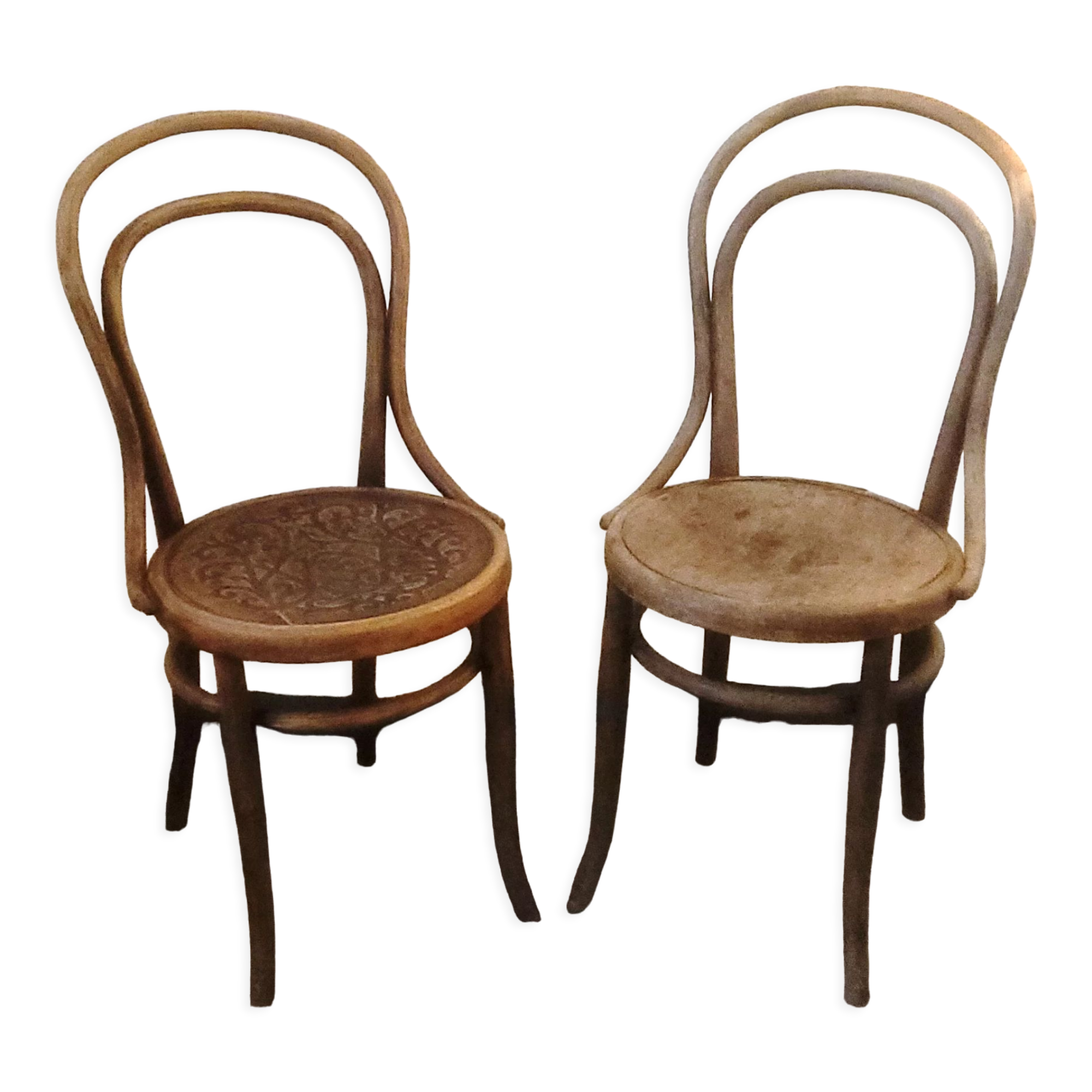 Pair of chairs bistrot
