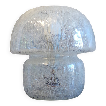 Italian glass mushroom lamp 1970