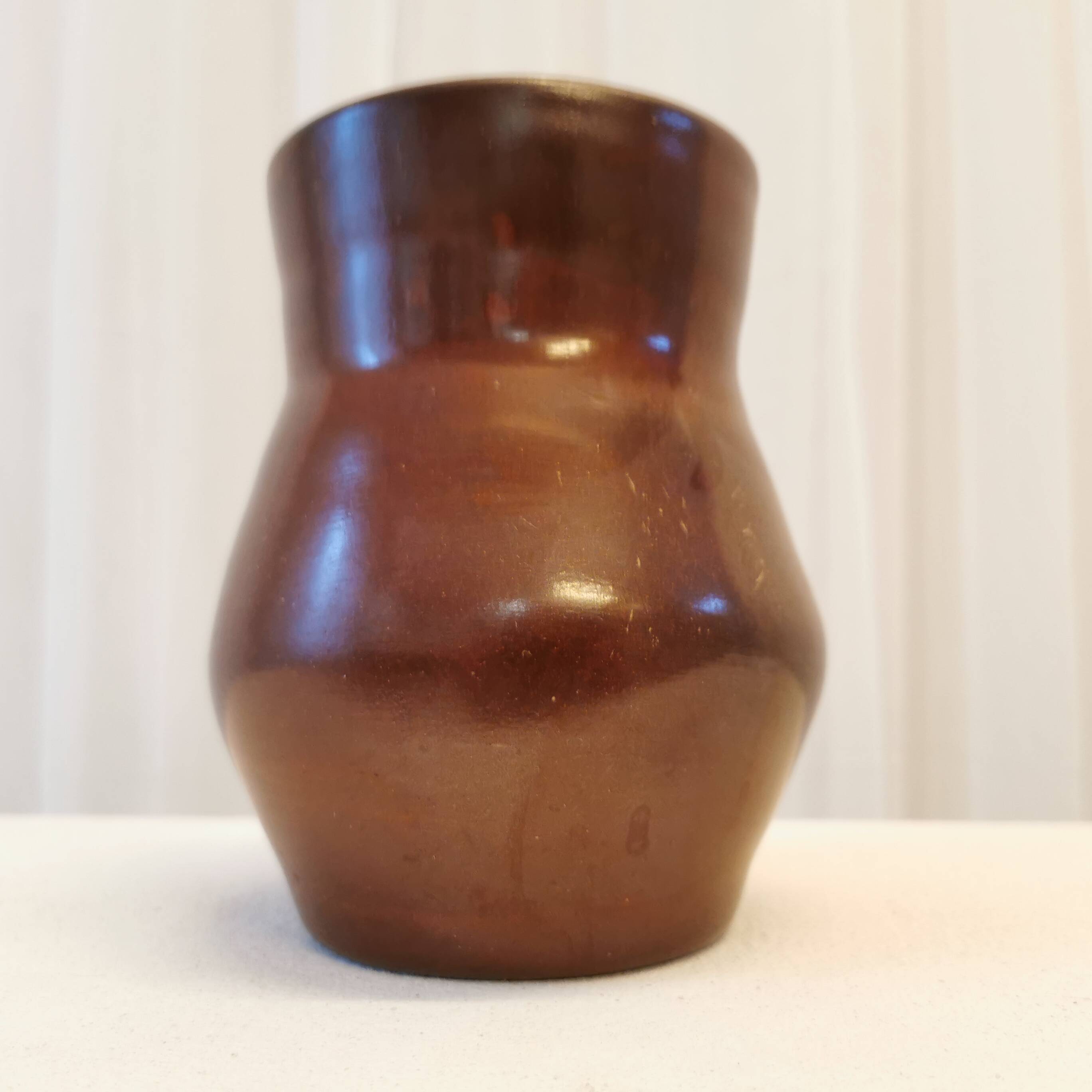Glazed ceramic vase