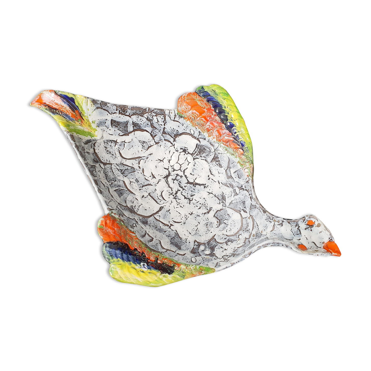 Vintage bird fruit cup 1960