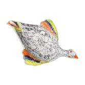 Coupe à fruits oiseau vintage 1960