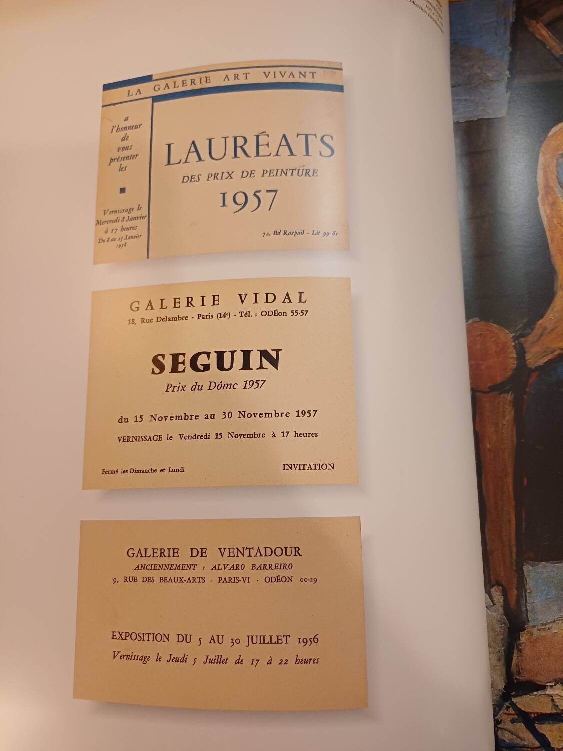 Adrien Seguin 1926-2005 Still life signed dated 1992