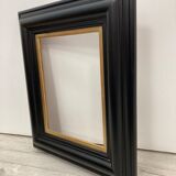 Black frame and vintage gold