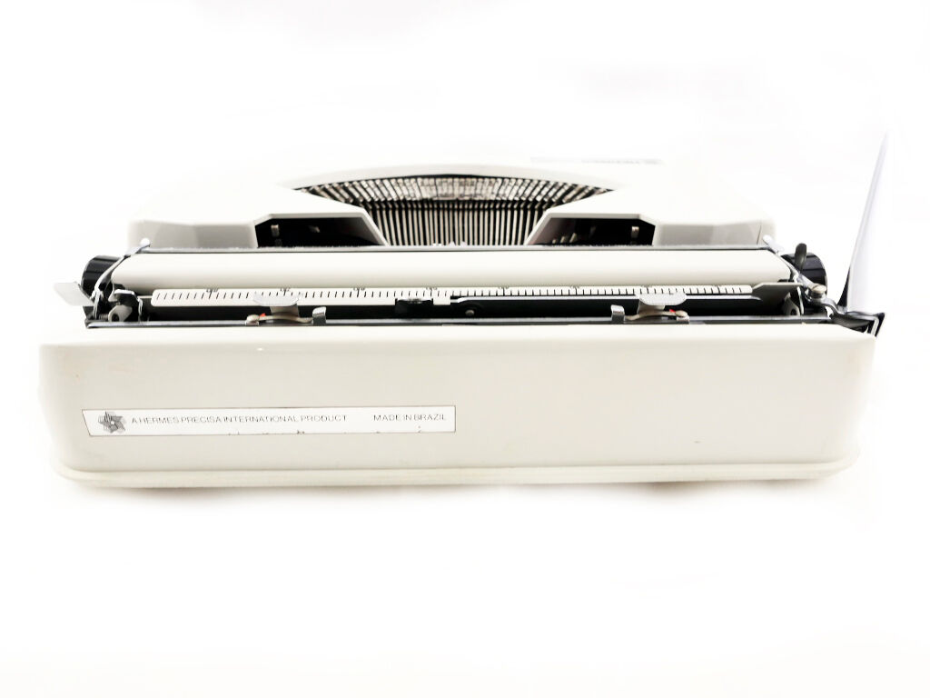 Machine à écrire hermes baby beige révisée ruban