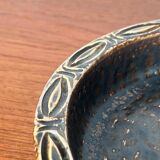 Danish pottery bowl in mid-century Lovemose style, 1960s.