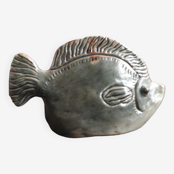 Céramique vintage très originale en forme de poisson