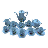 Limoges Berry porcelain coffee service