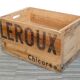 Transport case raw wood to the chicory Leroux
