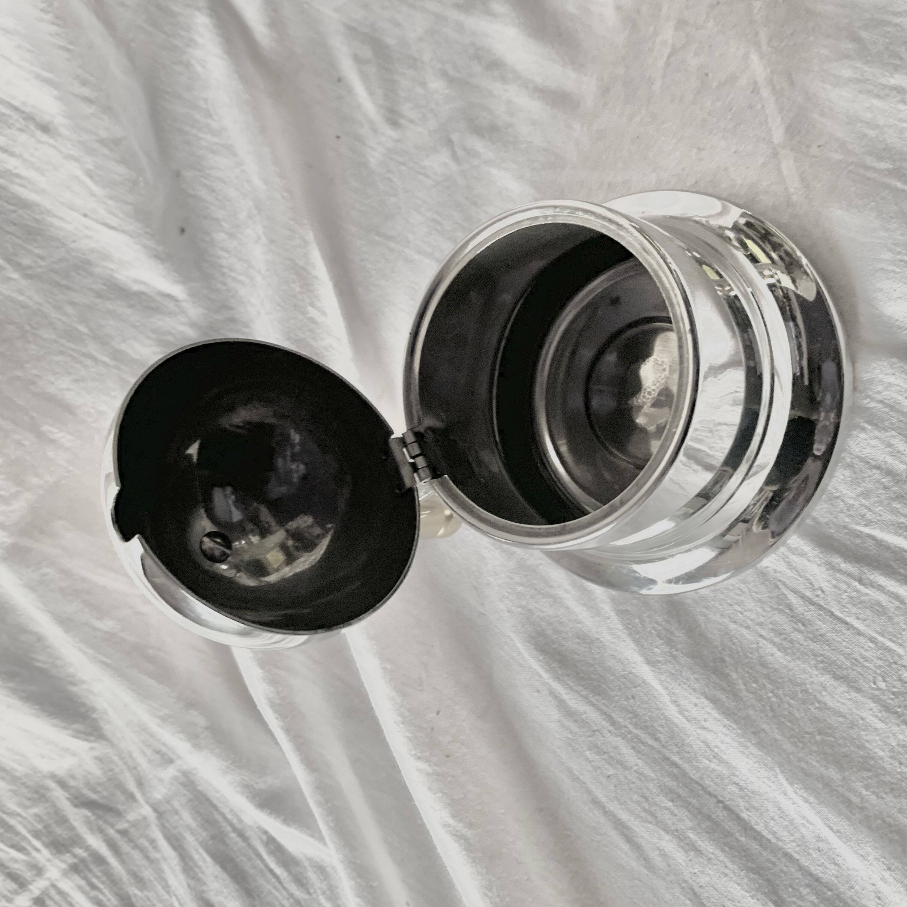 Kontessa VEV Vigano 4-cup Italian coffee maker with sugar bowl and milk jug - 18/10 stainless steel