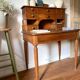 Antique solid wood desk/secretary