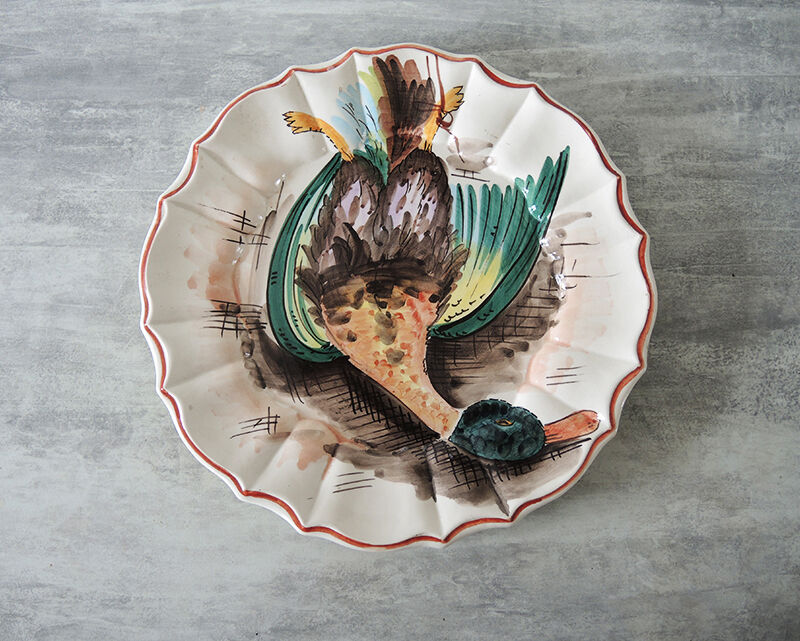 Earthenware plate
