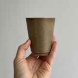 Set of 5 Digoin stoneware mugs