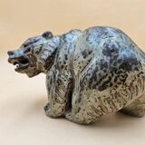 Royal Copenhagen glazed bear by Knud Kyhn 1950s rare