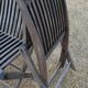 Teak comb chairs