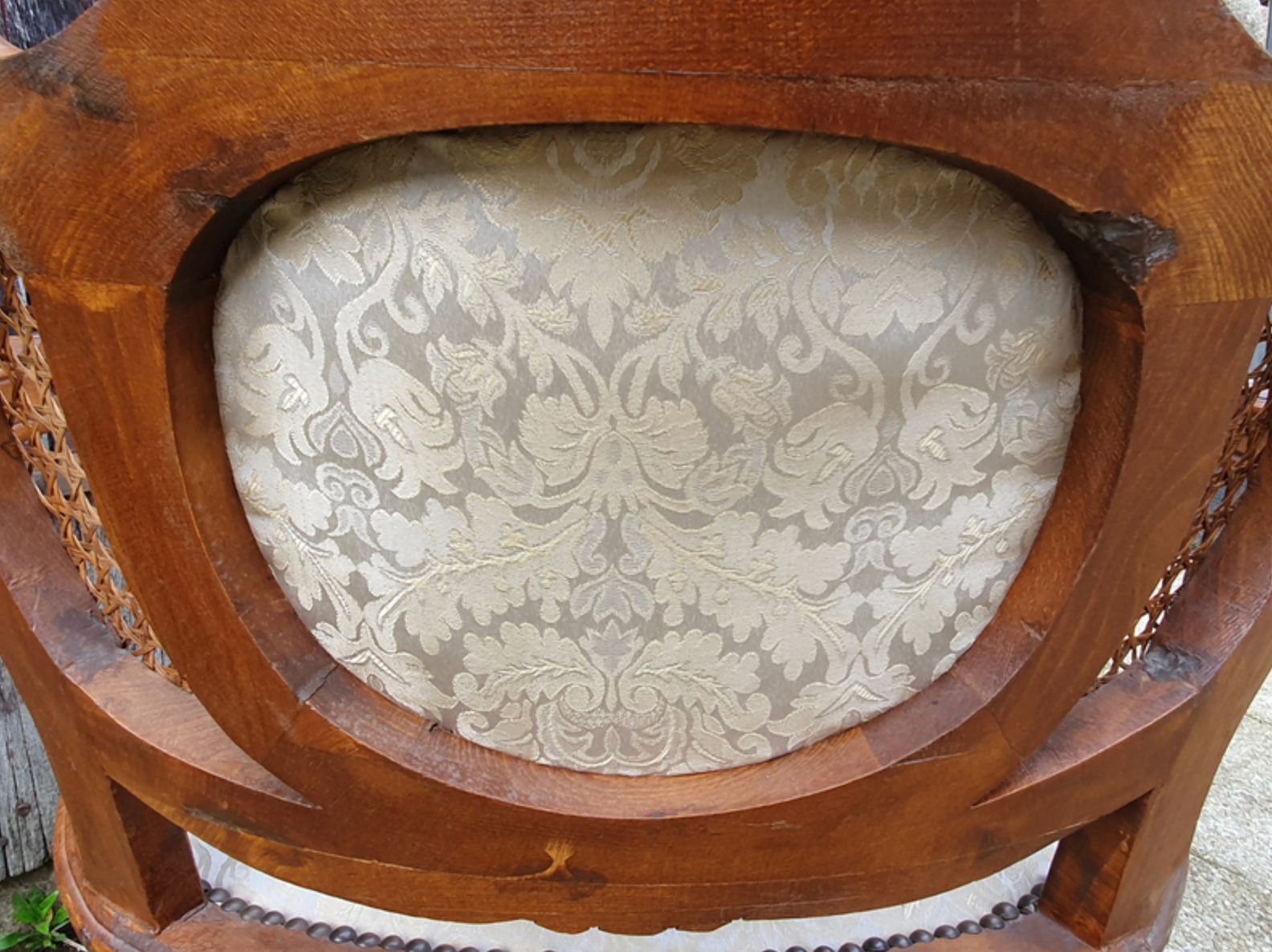 Convertible armchair, Rocaille, Louis XV style, early twentieth century.