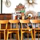 Lot de 5 chaises bistrot