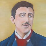 Portrait oil Marcel Proust