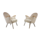 Paire de fauteuils années 50/60