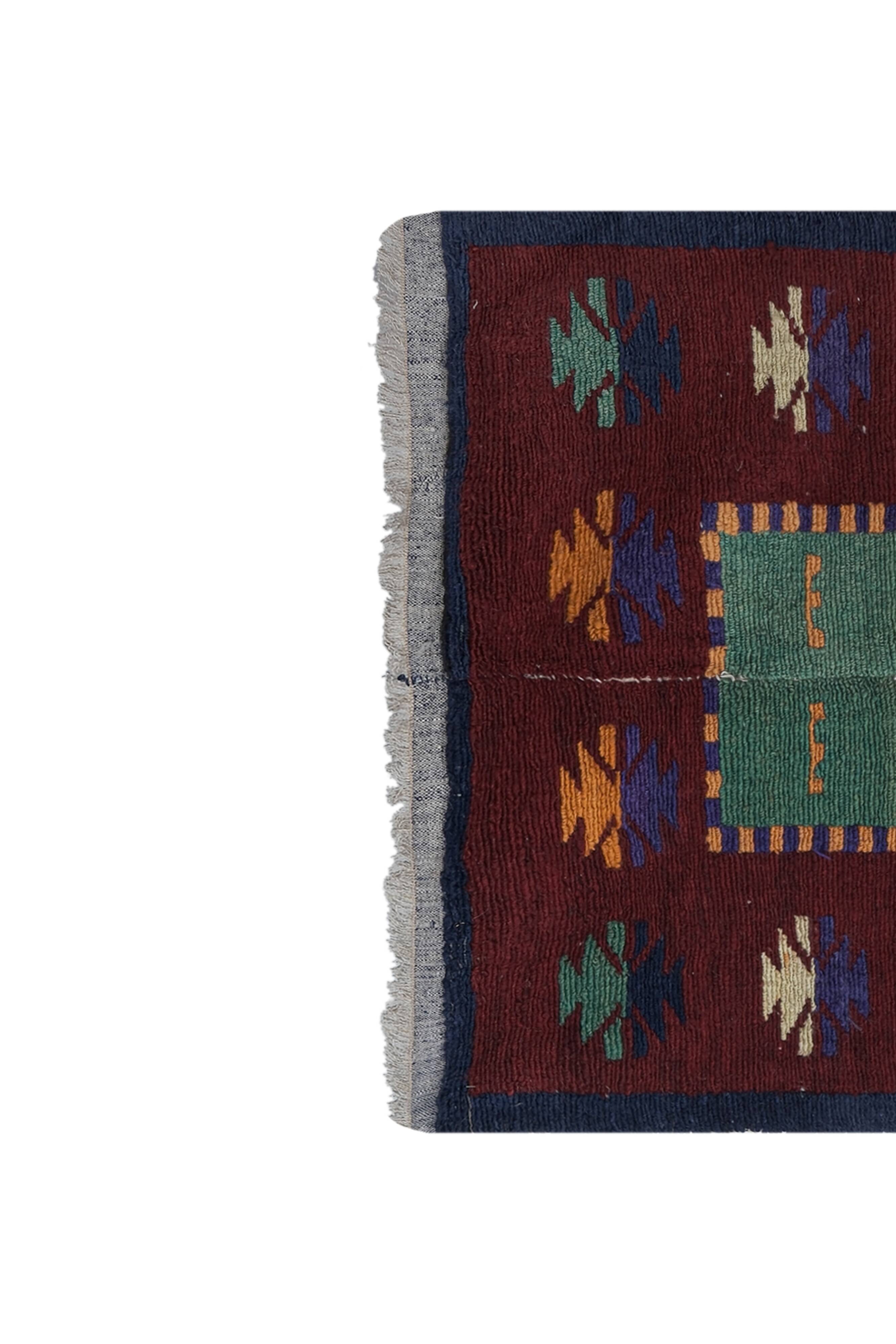 Vintage Turkish Oushak Rug Handwoven 107x160 cm