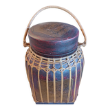 Wicker rice basket