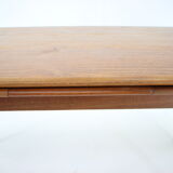 1960s Danish Teak Extendable Dining Table, Restored
