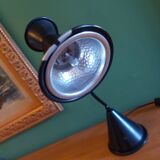 Vintage 80'S lamp with diabolo lampshade, made in Italy