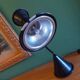 Vintage 80'S lamp with diabolo lampshade, made in Italy