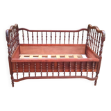 Vintage cherry wood bed