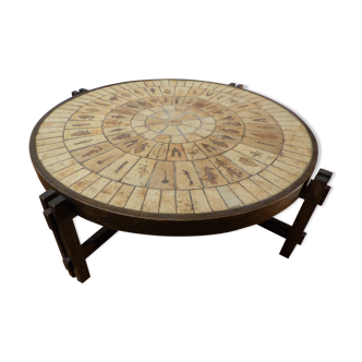 Roundtable by Roger Capron Vallauris France