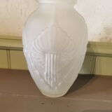 Art Deco vase glass paste