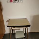 Formica table and stool set