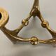 Midcentury Brutalist Bronze Candleholder by Michael Harjes, Germany, 1960s
