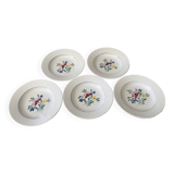Fabiola Digoin Sarreguemines deep plates from the 50s