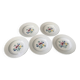 Fabiola Digoin Sarreguemines soup plates, 1950s