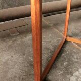 Square danish sidetable in teak by Kai Kristiansen, denmark 70s