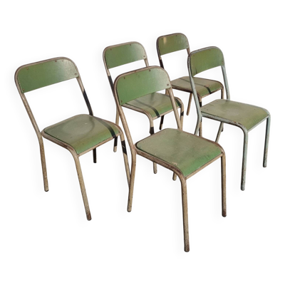 Chaises Tolix, 1930/50