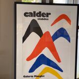 Calder Lithograph The stable