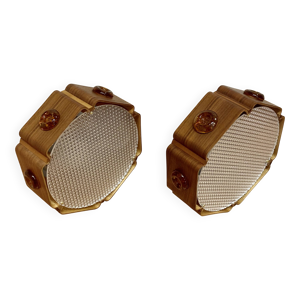 Paire d'appliques design - 1950 scandinave