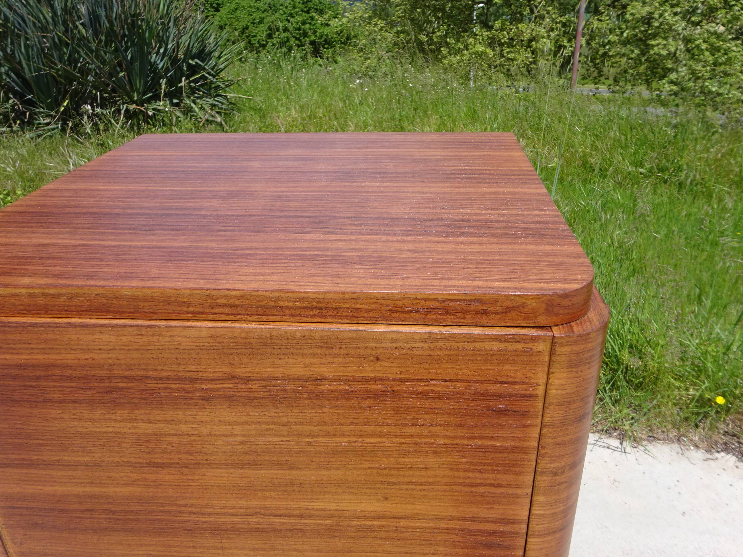 Art Deco column furniture, filing cabinet