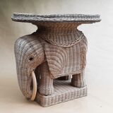Wicker Elephant Design 1960-70